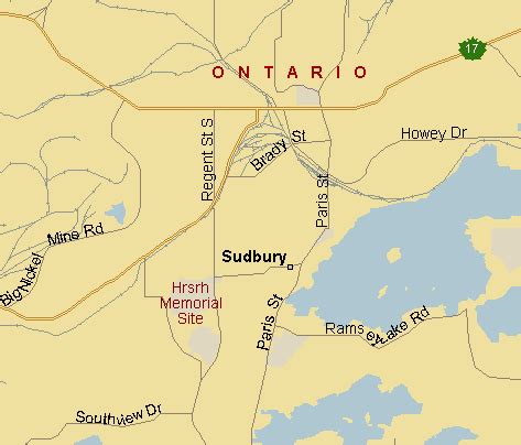 Sudbury Map (Region), Ontario - Listings Canada