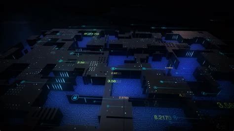 Abstract Bitcoin Mining 4K, Motion Graphics | VideoHive