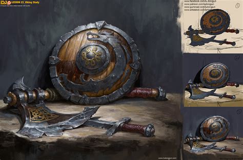 Viking weapons by Russell Dongjun Lu : r/ImaginaryWeaponry