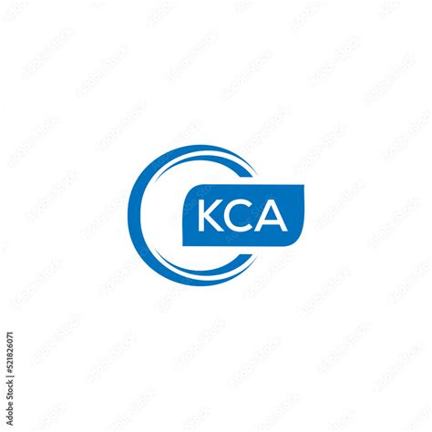 KCA letter design for logo and icon.KCA typography for technology ...