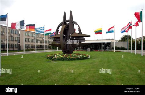 Belgium, Brussels, NATO Headquarters Stock Photo - Alamy