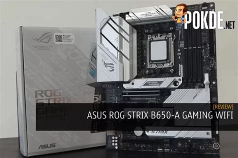 ASUS ROG STRIX B650-A GAMING WIFI MOTHERBOARD | Pollux PC Game Store