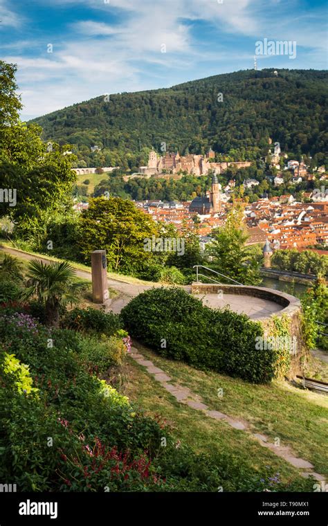 Heidelberg Philosophers Walk Stock Photo - Alamy