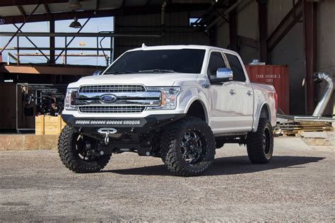 Ultimate Off-Roader Detected: White Lifted Ford F-150 Fitted with ...