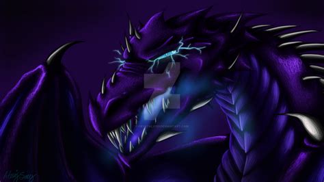 Dragon of Obsidian by CrystalX123 on DeviantArt