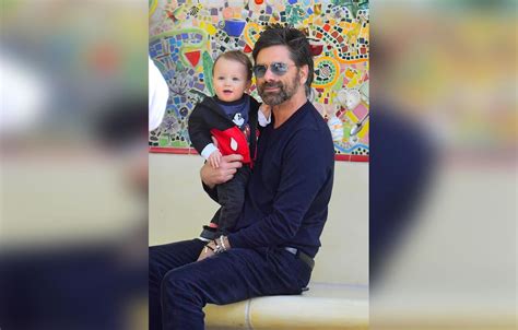 John Stamos Enjoys Day At Disneyland With Son Billy