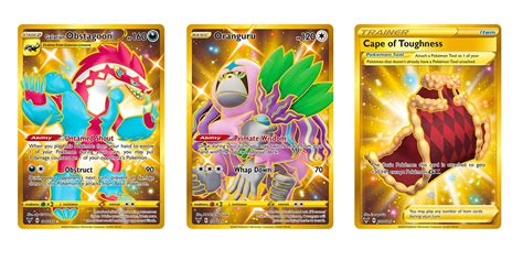 The Gold Secret Rare Cards Of Pokémon TCG: Vivid Voltage