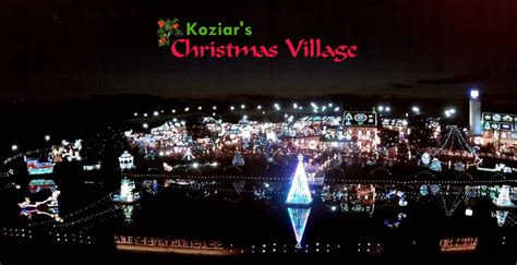 2020 Season Opens November 7 - Koziars Christmas Village