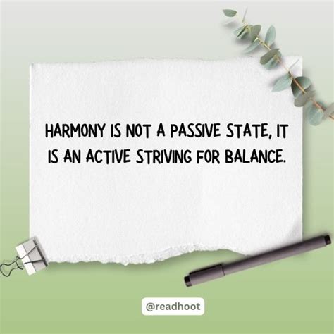 70+ Harmony Quotes o Help You Find Your Rhythm and Flow