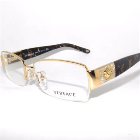 Versace 1175B Gold Marble 1002 53 Eyeglasses in 2023 | Versace glasses ...