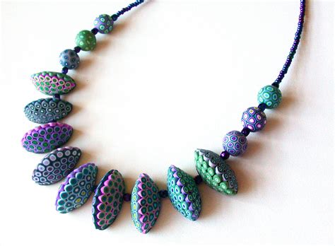 Polymer Clay Necklace Tutorial