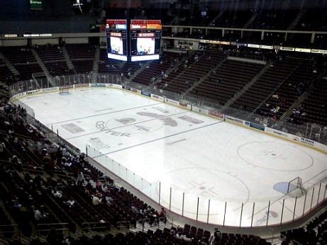 Giant Center Seating Chart - Row & Seat Numbers