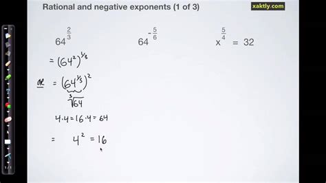 Fractional Exponents Of Negative Numbers