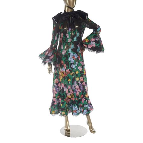 Gucci Floral Dress - Janet Mandell