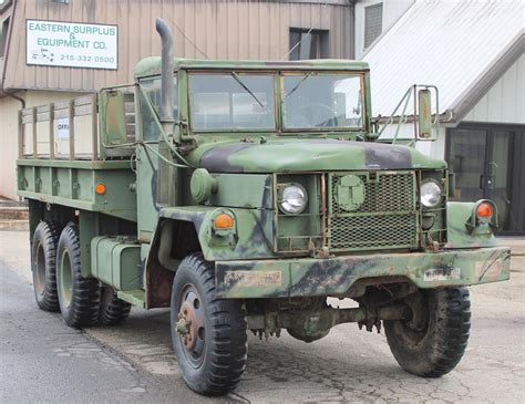 M35A2 Multifuel Turbo Diesel Engine 6x6 Cargo Truck with Hard Top