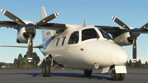 First look at the Inibuilds Mitsubishi MU2 "Local Legend" in Microsoft Flight Simulator