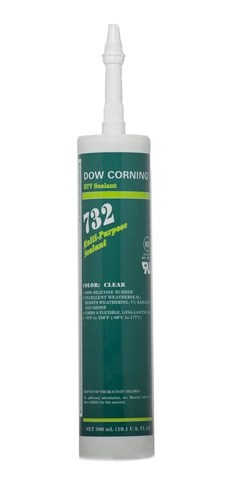 DOW CORNING 732 MULTI-PURPOSE CLEAR SILICONE SEALANT – Gulf Safety