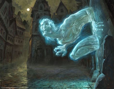 Ghost by SidharthChaturvedi on DeviantArt | Fantasy creatures, Dark fantasy, Spirit ghost