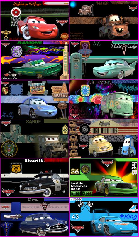 Disney-Pixar's Cars. by greendrakkon on DeviantArt