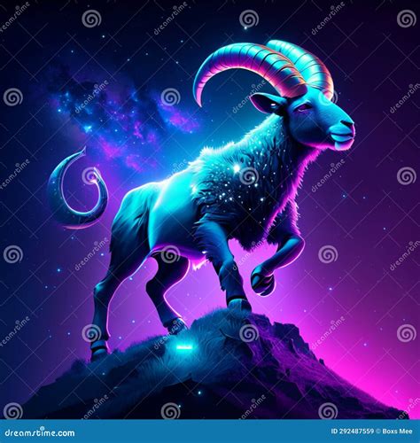 Ram Zodiac Sign. Zodiac Symbol of the Zodiac Stock Illustration - Illustration of culture ...