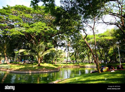 Lumpini Park, Bangkok, Thailand Stock Photo - Alamy