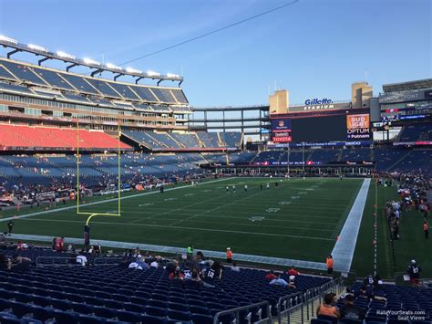 Interactive Seating Chart For Gillette Stadium: A Visual Reference of ...