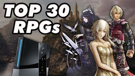 Top 30 RPG's de Nintendo Wii | Melhores Jogos de RPG do Wii || Nerd Nintendista - YouTube