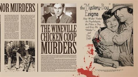 The Wineville Chicken Coop Murders: The abduction and murder of several ...