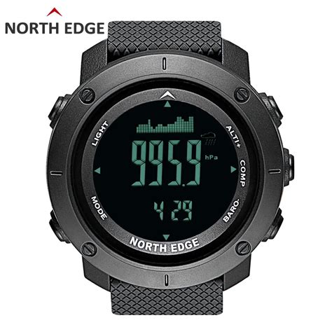 NORTH EDGE Men's sport Digital watch Hours Running Swimming Military ...