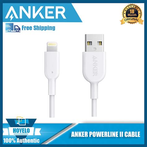 Anker Phone Charger Cable, PowerLine II L Cable (3ft / 0.9m), Probably The World's Most Durable ...