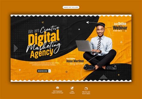 Agency Web Banner PSD, 26,000+ High Quality Free PSD Templates for Download