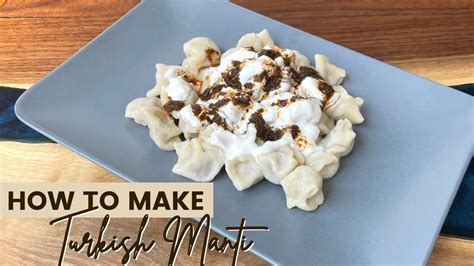 Turkish Mantı Recipe | Turkish Dumplings | Mantu Recipe - Dining and Cooking