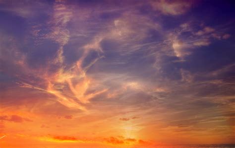 Sky Clouds Sunset Nature Free Stock Photo - Public Domain Pictures