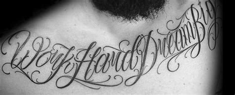 30 Dream Tattoo Designs For Men - Word Ink Ideas