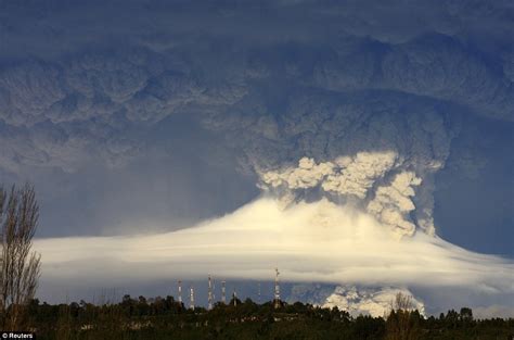 Thousands flee their homes and flights are grounded as Chilean volcano ...