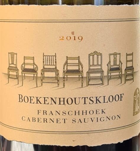 Boekenhoutskloof Franschhoek vs Stellenbosch Cabernet Sauvignon 2019 - winemag