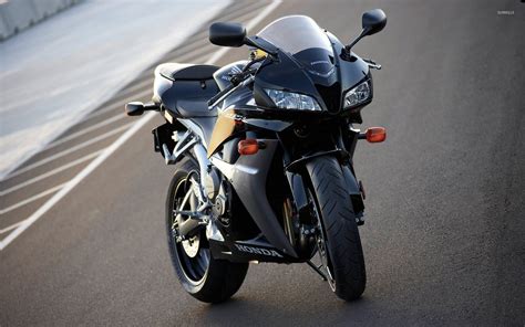 Honda CBR600RR front view on the road wallpaper - Motorcycle wallpapers - #53394