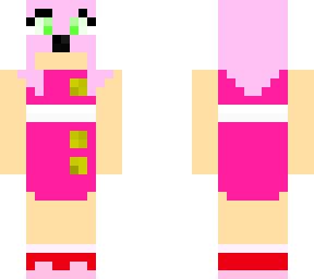 sonic boom amy | Minecraft Skins