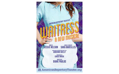 Waitress Poster (Blue) | A.R.T. - American Repertory Theater