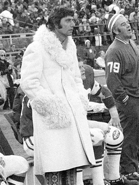 Dig the pants! | Coat, Mink coat, Joe namath