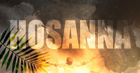 Hosanna (A Palm Sunday Worship Intro)