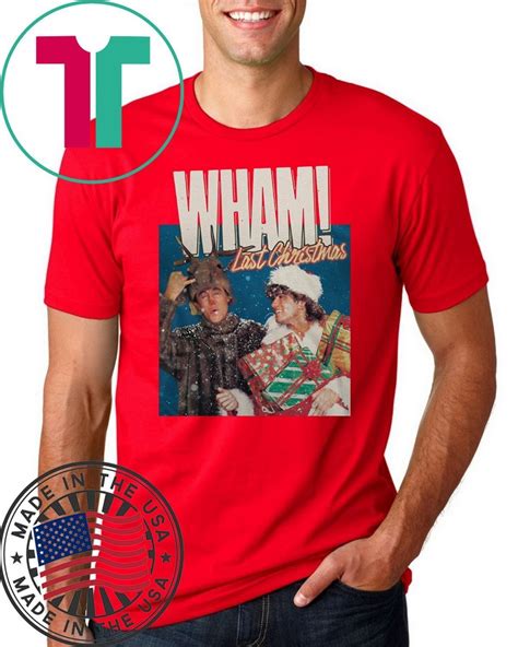 George Michael Last Christmas Wham Shirt - Reviewshirts Office