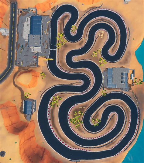 Race Track (POI)/Mapping - Fortnite Wiki