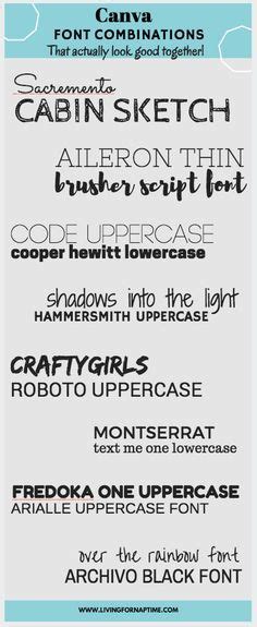 Canva Fonts