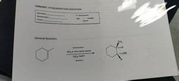 Answered: CONCEPT: HYDROBORATION-OXIDATION… | bartleby