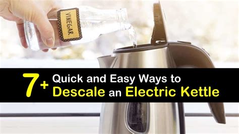 7+ Quick and Easy Ways to Descale an Electric Kettle