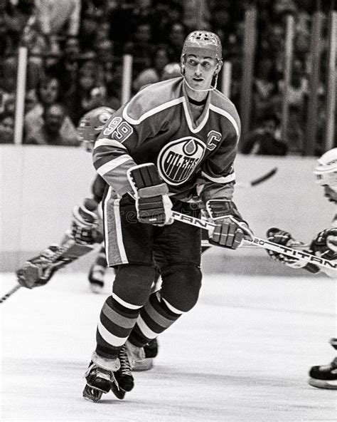 Wayne Gretzky Edmonton Oilers Editorial Stock Photo - Image: 42033178