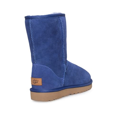 UGG Classic Short II Sky Blue Boots - MyCozyBoots