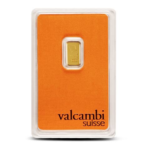 1 Gram Gold Bar Valcambi 9999 AA Gold Traders