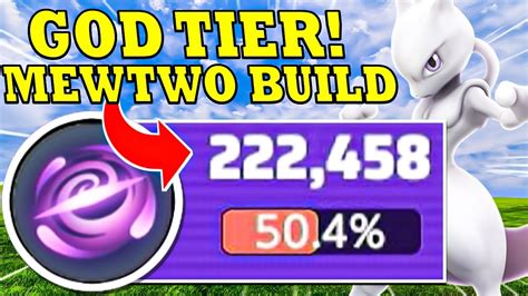 Mewtwo *SUPREME* 223K DAMAGE! | GOD TIER Build! Pokemon Unite - YouTube